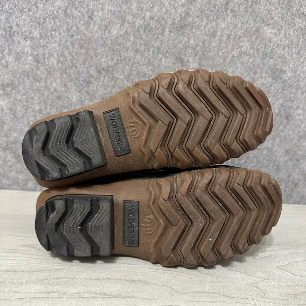 Wolverine‎ Torrent Duck Boots Womens 9 Brown Black Waterproof Leather Rain